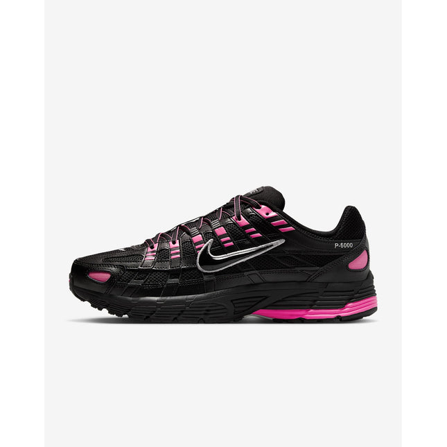 CD6404-600 Nike P-6000 Pink Blast Metallic Silver Black (Men's)