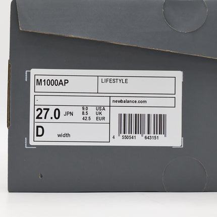 M1000AP atmos New Balance 1000 bandhnu Black Paisley (Men's)