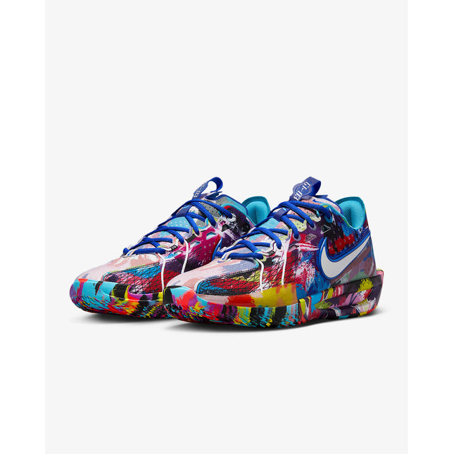 IF2522-100 Nike G.T. Cut 3 EP Jewell Loyd White Baltic Blue Pink Foam Rac (Men's