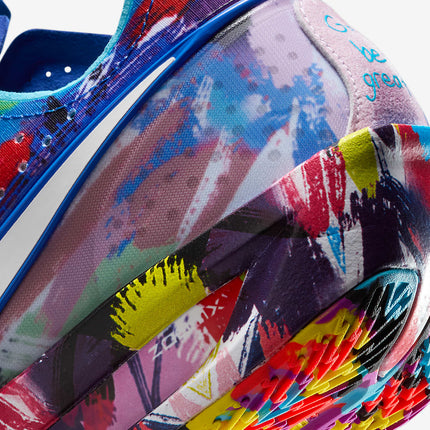 IF2522-100 Nike G.T. Cut 3 EP Jewell Loyd White Baltic Blue Pink Foam Rac (Men's