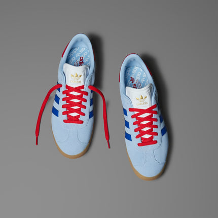 IH8553 adidas Originals Gazelle Spikeless Golf Clear Sky Royal Blue (Men's)