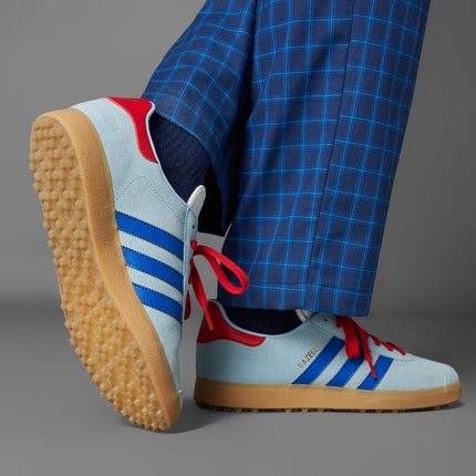 IH8553 adidas Originals Gazelle Spikeless Golf Clear Sky Royal Blue (Men's)