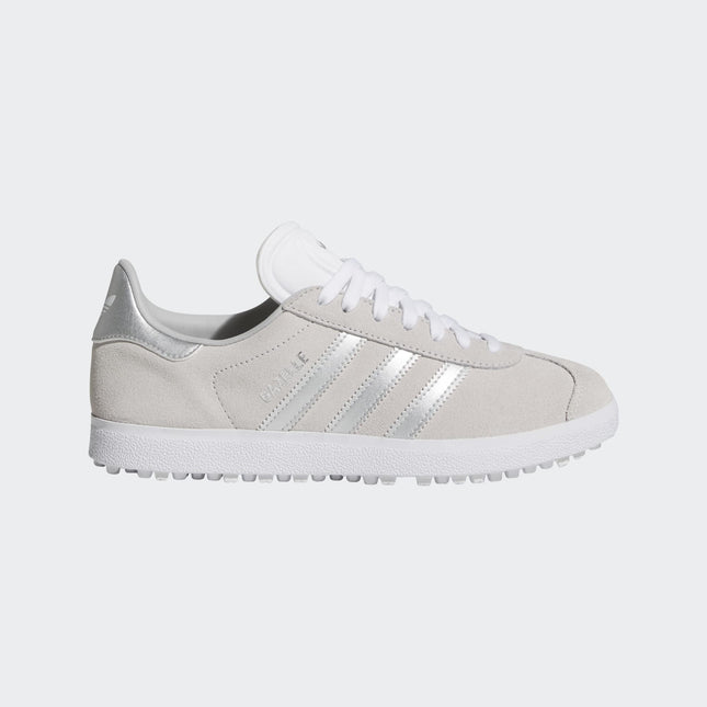JI3942 adidas Originals Gazelle Spikeless Golf Crystal White Silver (Women's)