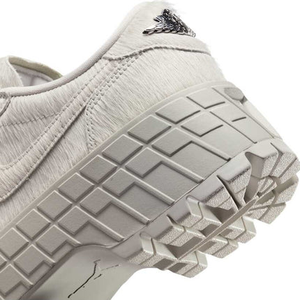 IB7210-001 Nike Air Jordan 1 Brooklyn Low Light Bone Metallic Silver (Women's)