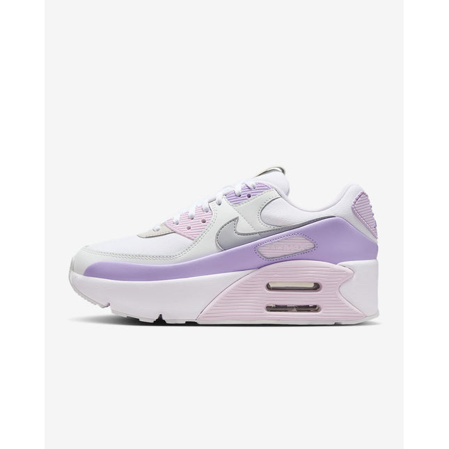 FD4328-113 Nike Air Max 90 LV8 White Hydrangeas Summit White Wolf Grey (Women's)