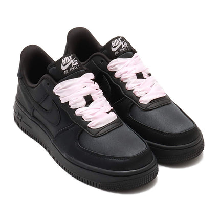 IH2034-010 Nike  Air Force 1 Low Black Satin (Women's)