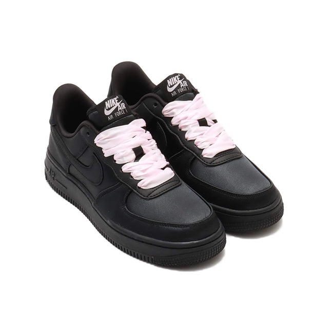 IH2034-010 Nike  Air Force 1 Low Black Satin (Women's)