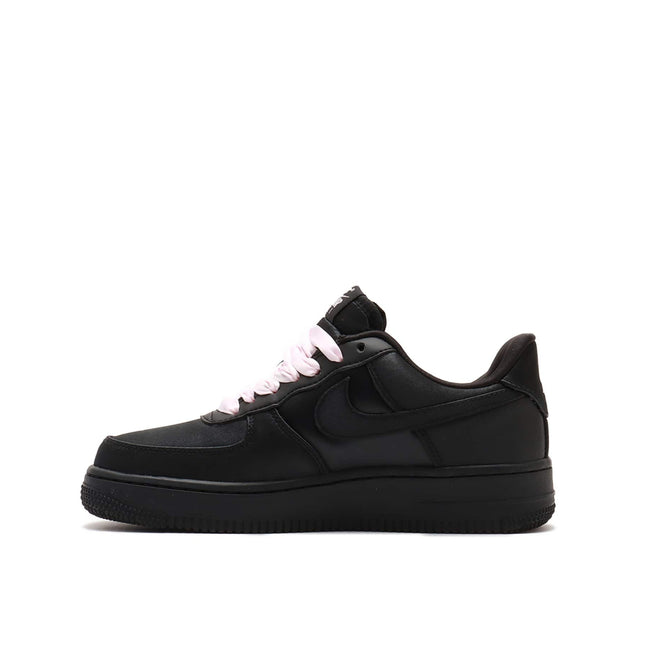 IH2034-010 Nike  Air Force 1 Low Black Satin (Women's)