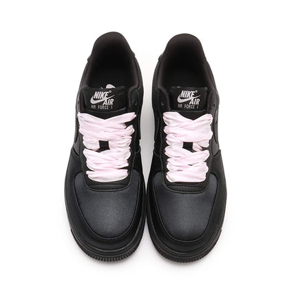 IH2034-010 Nike  Air Force 1 Low Black Satin (Women's)