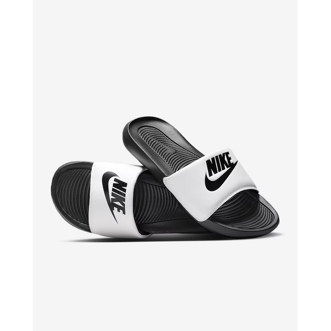 CN9675-005 Nike Victori One Slide Black White (Men's)