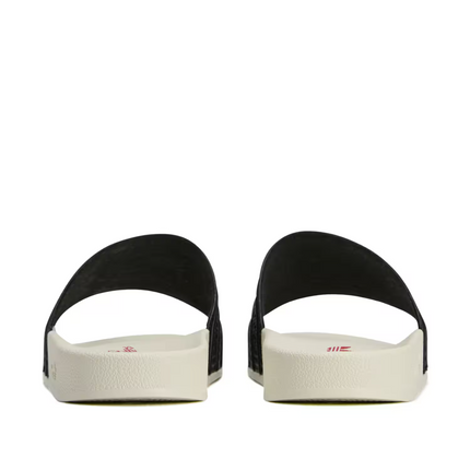 JR9152 100 Thieves �~ adidas Originals Adilette Core BlackRed (Men's)