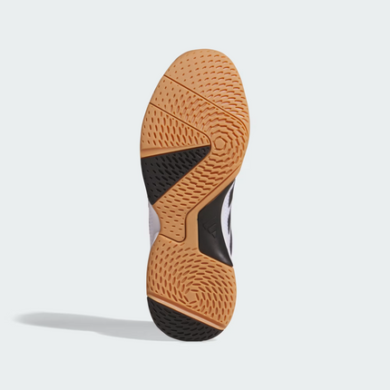 JI1505 Adidas Ligra 8 Indoor Court Shoes Cloud White  Core Black  (Men's)