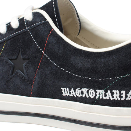 SNDN-SNKR-10199 WACKO MARIA �~ Converse One Star Suede Black (Men's)