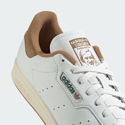 ID1354 adidas Originals Stan Smith Core White Core White Brown Desert (Men's)
