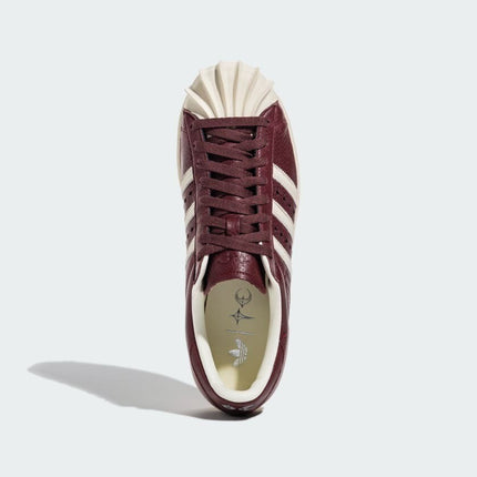 JS1908 THUG CLUB �~ adidas Originals Superstar Vintage College Burgundy (Men's)