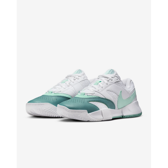 FD6575-107 Nike Court Lite 4 Tennis Shoes White Canyon Mint Foam (Women's)