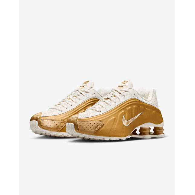 AR3565-010 Nike  Shox R4 Soft Pearl Metallic Gold (Women's)