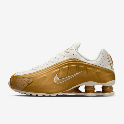 AR3565-010 Nike  Shox R4 Soft Pearl Metallic Gold (Women's)