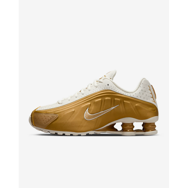 AR3565-010 Nike  Shox R4 Soft Pearl Metallic Gold (Women's)