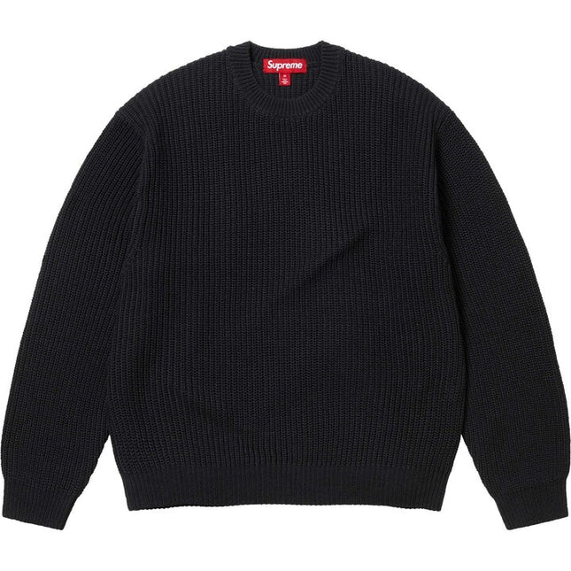 Supreme Old English Printed Sweater Black
