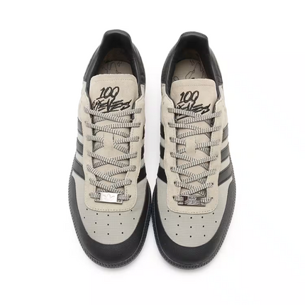 JR5536 100 Thieves adidas Originals Palos Hills Silver Pebble Core Black (Men's)