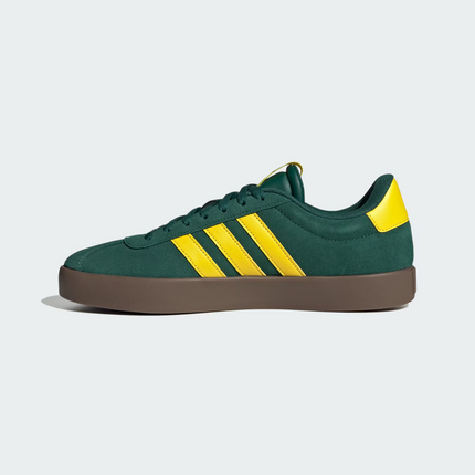 JP7535 adidas VL Court 3.0 Collegiate Green Yellow Gold Metallic (Men's)