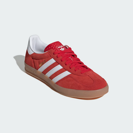 JI2063 adidas Originals Gazelle Indoor Better Scarlet Footwear White Gum (Men's)