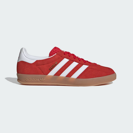 JI2063 adidas Originals Gazelle Indoor Better Scarlet Footwear White Gum (Men's)