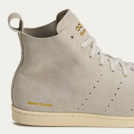 JQ7633 Wales Bonner �~ adidas Originals Superstar High Mist Stone (Men's)