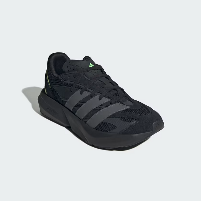 JR3465 adidas Lightblaze Core Black Grey Five Lime Burst (Men's)