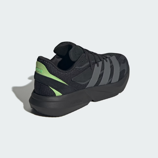 JR3465 adidas Lightblaze Core Black Grey Five Lime Burst (Men's)