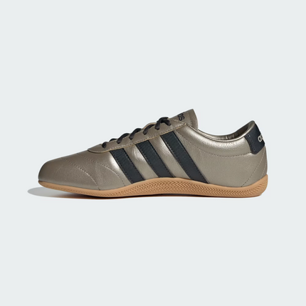 JQ9681 adidas Grand Court Lo Cyber Metallic Carbon Gum (Women's)