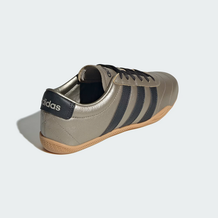 JQ9681 adidas Grand Court Lo Cyber Metallic Carbon Gum (Women's)