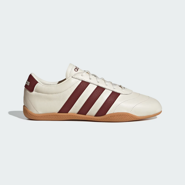 JQ9687 adidas Grand Court Lo Off White Shadow Red Gum (Women's)