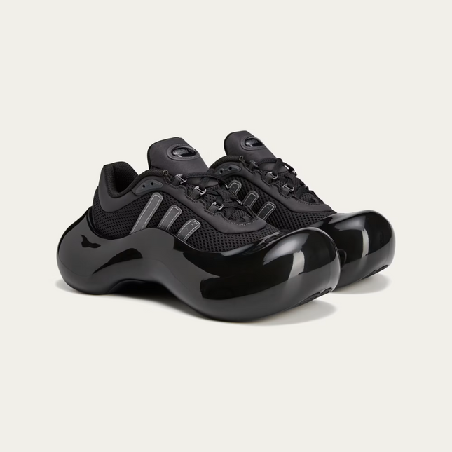 JI1494 Avavav �~ adidas Originals  Moonrubber Megaride Core Black  (Women's)