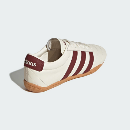 JQ9687 adidas Grand Court Lo Off White Shadow Red Gum (Women's)