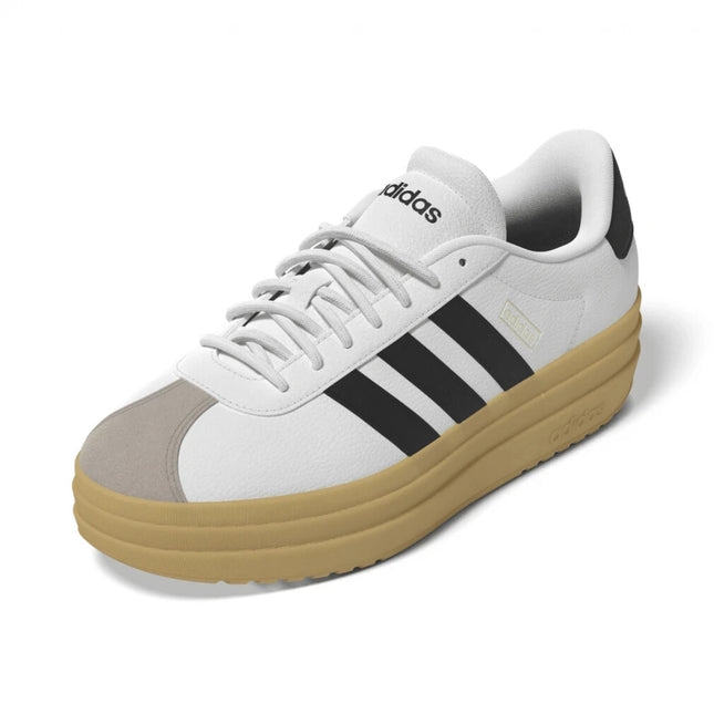 IH3083 adidas  VL Court Bold Cloud White Core Black Wonder Beige (Women's)