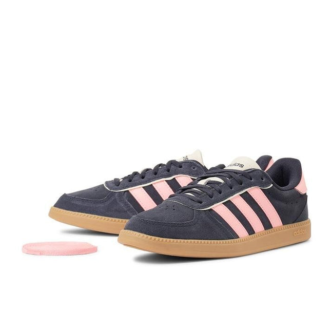 IH5467 adidas Breaknet Sleek Shadow Navy Pink Spark Off White (Women's)