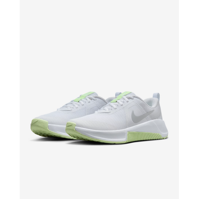FQ1830-108 Nike  MC Trainer 3 White Barely Volt Metallic Silver (Women's)