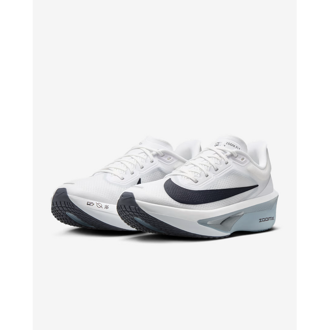 FN8455-104 Nike Zoom Fly 6 White Pure Platinum Obsidian Mist Gridiron (Women's)