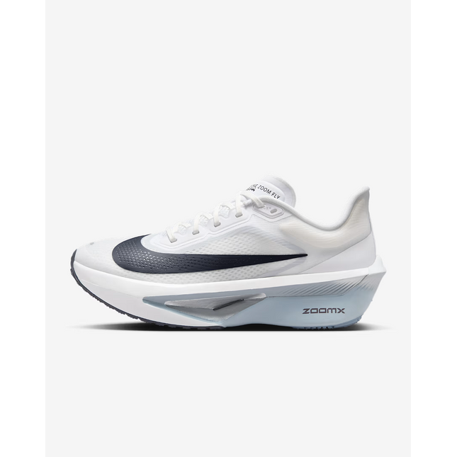 FN8455-104 Nike Zoom Fly 6 White Pure Platinum Obsidian Mist Gridiron (Women's)