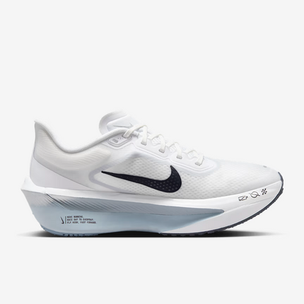 FN8455-104 Nike Zoom Fly 6 White Pure Platinum Obsidian Mist Gridiron (Women's)