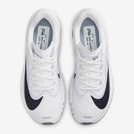 FN8455-104 Nike Zoom Fly 6 White Pure Platinum Obsidian Mist Gridiron (Women's)