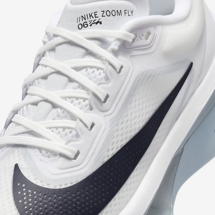 FN8455-104 Nike Zoom Fly 6 White Pure Platinum Obsidian Mist Gridiron (Women's)