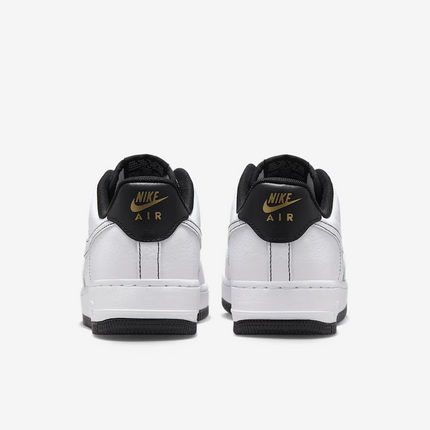 IB6543-101 Nike Air Force 1 Low White Black  (Women's)