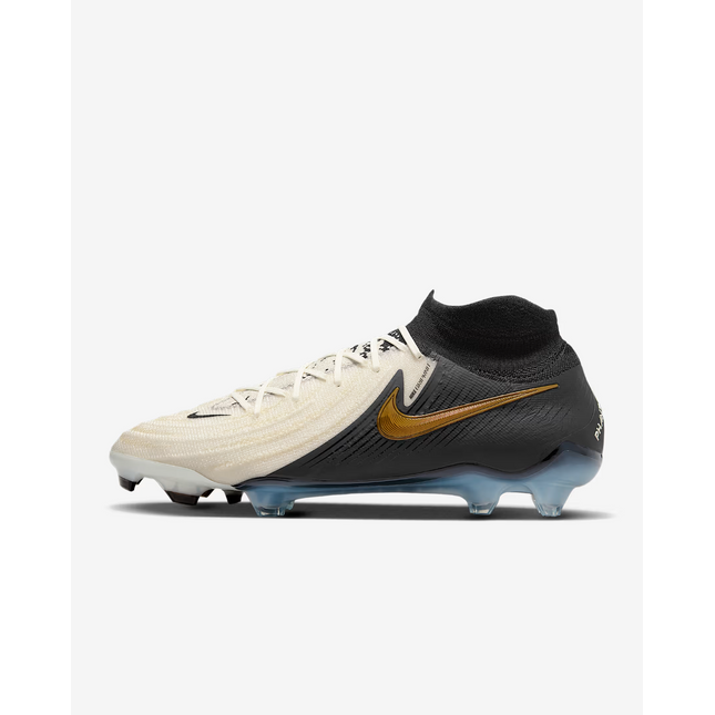 FJ2572-100 Nike Phantom Lunar 2 Elite White Metallic Gold Coin Black (Men's)