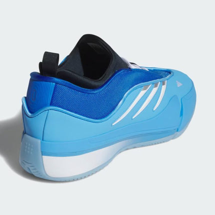 JH6625 adidas Dame 9 Blue Burst Cloud White Aurora Ink (Men's)