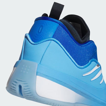 JH6625 adidas Dame 9 Blue Burst Cloud White Aurora Ink (Men's)