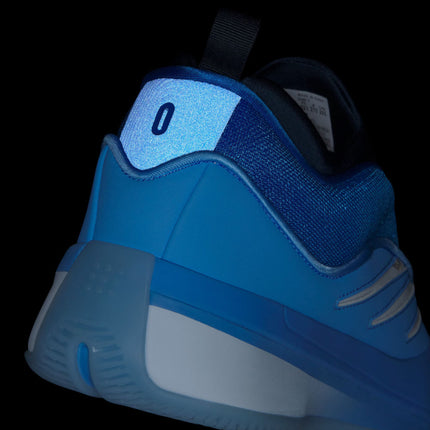 JH6625 adidas Dame 9 Blue Burst Cloud White Aurora Ink (Men's)