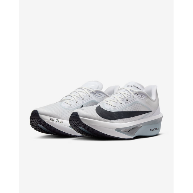 FN8454-104 Nike Zoom Fly 6 White Pure Platinum Obsidian Mist Gridiron (Men's)